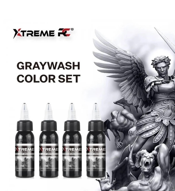 Xtreme Ink Graywash Set 4x120ml Reach 2023 prodak