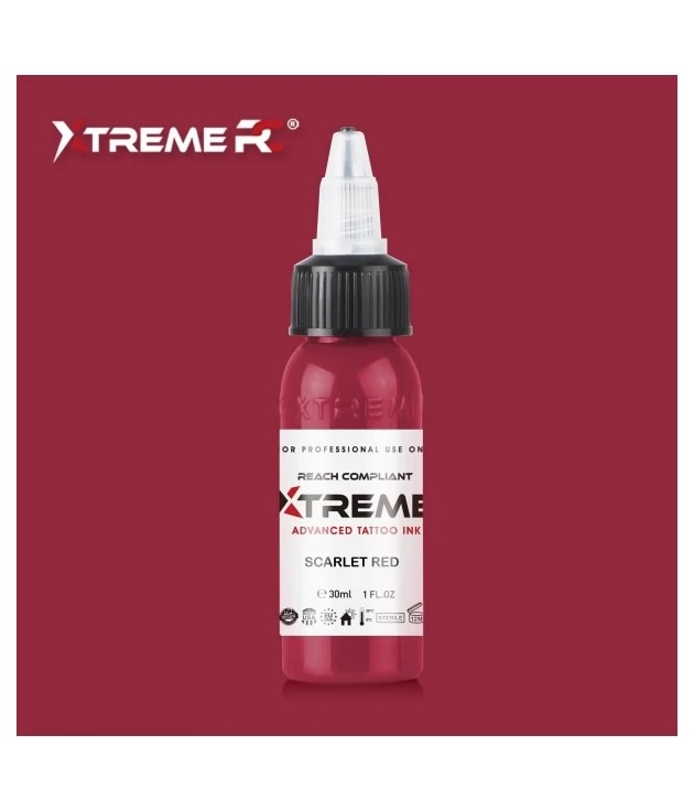 Xtreme Ink Scarlet Red 30ml Reach 2023 prodak