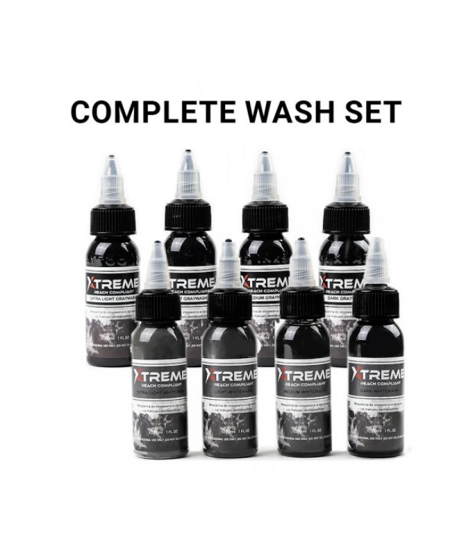 Xtreme Ink Complete Wash Set 8x30ml Reach 2023 prodak