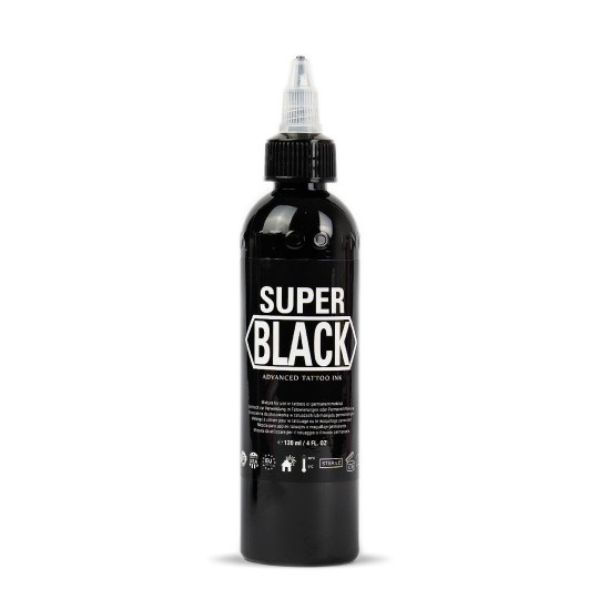 XTreme Ink SUPER BLACK 120ml Reach 2023 prodak tattoosupply