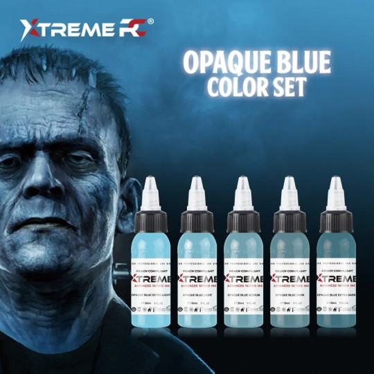 xtreme ink opaque blue set 5x30ml prodak