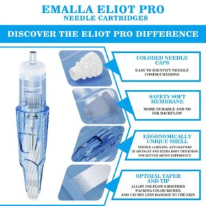 EMALLA Eliot Pro Tattoo Cartridge Round Liner prodaktattoosupply6