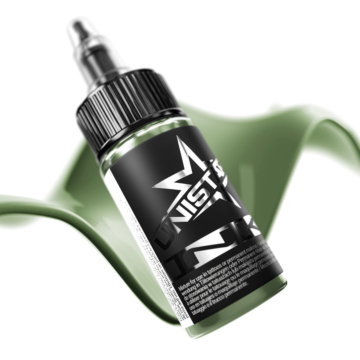 UNISTAR INK DARK GREEN prodaktattoosupply UNISTAR INK DARK GREEN prodaktattoosupply