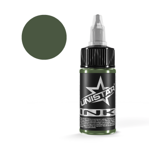 UNISTAR INK DARK GREEN prodaktattoosupply1