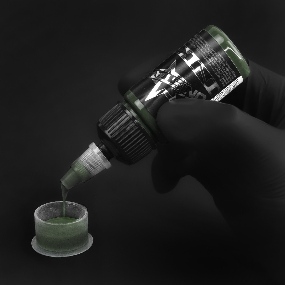 UNISTAR INK DARK GREEN prodaktattoosupply2 UNISTAR INK DARK GREEN prodaktattoosupply2