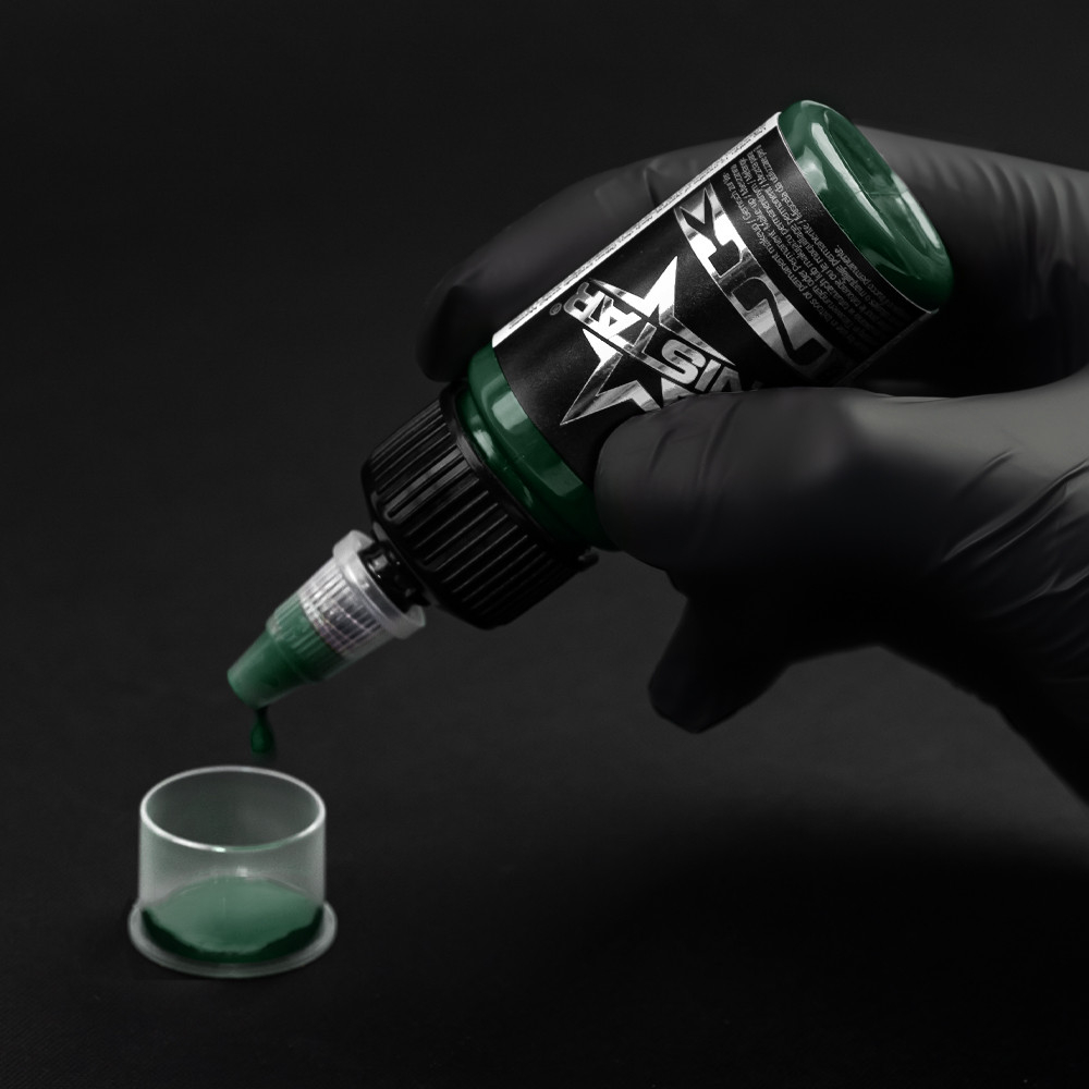 UNISTAR INK DEEP GREEN prodaktattoosupply2 UNISTAR INK DEEP GREEN prodaktattoosupply2