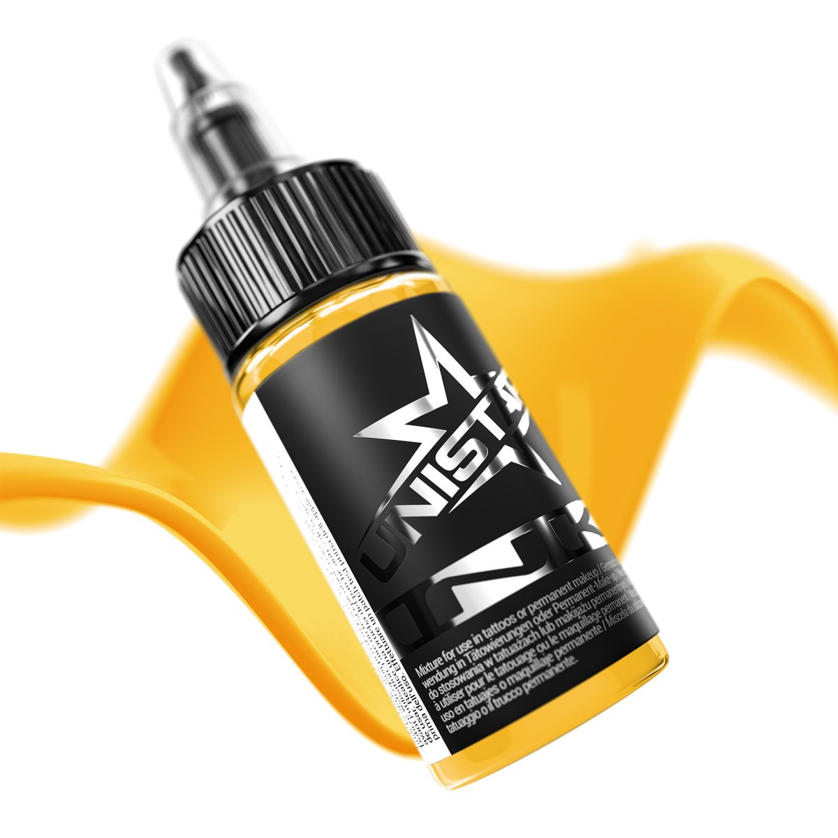 UNISTAR INK GOLDEN YELLOW prodaktattoosupply UNISTAR INK GOLDEN YELLOW prodaktattoosupply
