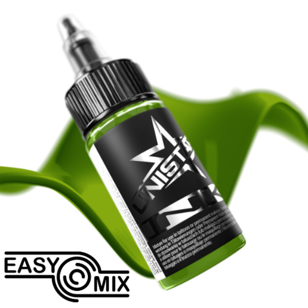 UNISTAR INK Top Basic Green Dark prodaktattoosupply UNISTAR INK Top Basic Green Dark prodaktattoosupply