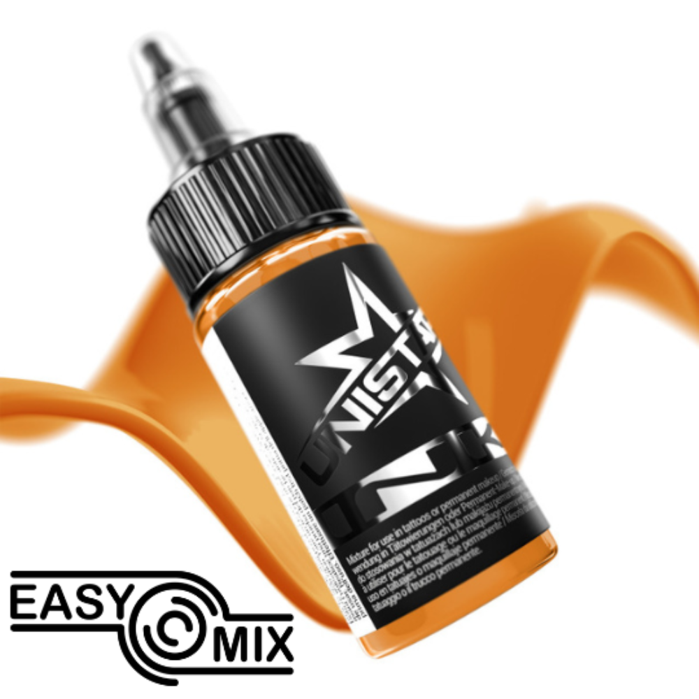 UNISTAR INK Top Basic LIGHT ORANGE prodaktattoosupply UNISTAR INK Top Basic LIGHT ORANGE prodaktattoosupply