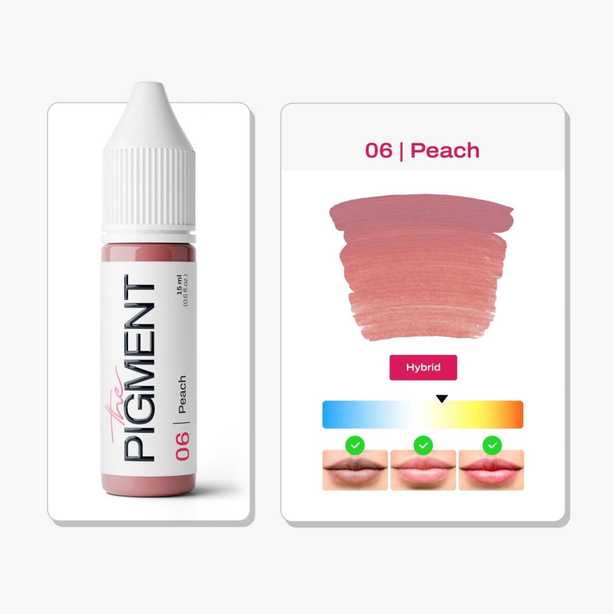 the pigment –06Peach pmu prodaktattoosupply1 the pigment –06Peach pmu prodaktattoosupply1